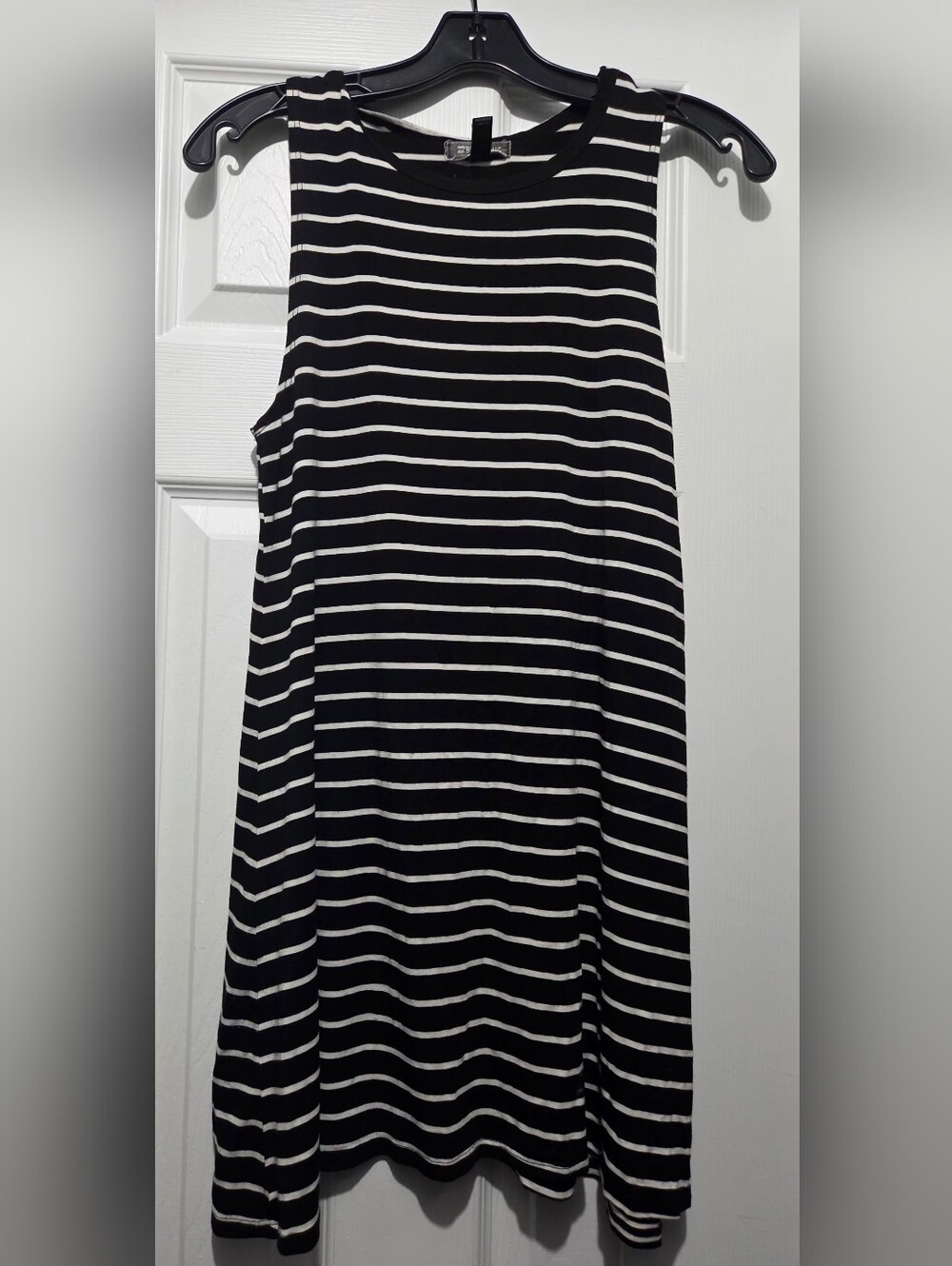 Billabong Black and White Striped Dress